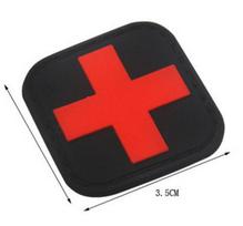 Raudonojo Kryžiaus PVC Velcro ant rankovės juosta: Lauko pirmosios pagalbos medicininis gelbėjimo pleistras