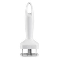 Stainless Steel Meat Tenderizer with Spring-Loaded Needles Automatic Rebound Tool for Steak Chicken Fast Marinating Tenderizing Essential Kitchen balta
