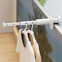 Travel Foldable Clothes Hanger Portable Hanging Drying Rack Indoor Window Drying Rack Home Hanging Rack for Clothes 1pc