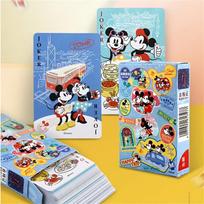 Disney 54 Kortos Pelės ir Draugų Pokerio Žaidimas  Laime Paremtas Stalo Pokerio Žaidimas Puikiai Tinka Šeimos Susibūrimams 54pcs gray