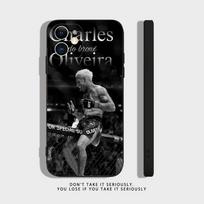 U-Ufc Charles Oliveira telefono dėklas iPhone 17 Air 16 e 15 14 13 12 11 Pro Max Plus Mini SE 2020 2022 minkšto silikono juodas dangtelis iPhone 16 Pro