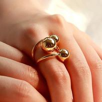 Minimally Adjustable Niche Interstellar Orbit Ring auksas