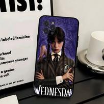 MOVIE W-Wednesday Phone Case For IPhone 17 Air 16 15 14 Plus 13 12 Mini 11 Pro Max Black Cover iPhone 16 plus