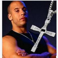 Blue Tao The Fast and the Furious 7 Toredo Pendant Necklace auksas