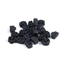 20Pcs Ethernet Hub Port Rj45 Anti Dust Cover Cap Protector Plug For Female Jack one size