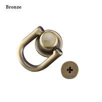 Hardware Accessorie Bag Snap Leather Craft Luggage Buckle Nail Buckle Studs Button Metal Bag Rivet Handbag Belt Connector bronza