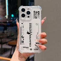 C-Counter Strikes CSGO Phone Case for iPhone 17 Air 16 15 14 Plus 13 12 11 Pro Max X Xs XR 8 e Soft Shockproof Thin Clear Cover iPhone Air