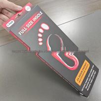 Adjustable TPE Gel Forefoot Sports Insole with Shock Absorption and Anti-Abrasion Massage S 35-38