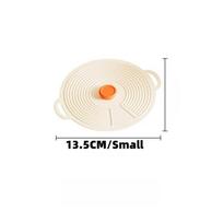 Dustproof Silicone Pot Lid with Handle, Anti-Spill Splash-Proof Sealing Fresh-Keeping Cover for Bowl, Microwave & Refrigerator S balta