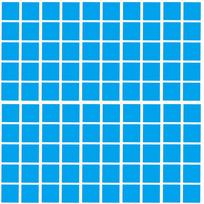 Acrylic Bead Storage Box for Diamond Painting & Nail Art - Small Square Organizer blue