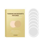 Tanning Microdarts Patches 7 Pieces Microneedle Patch for Gradual Tan Application Suitable for Face and Body Use one size auksas