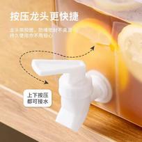 Plastic Water Dispenser Faucet Tap for Water Cooler Bottle Press Valve Leak Proof Durable Easy to Install Replacement Accessory One Size