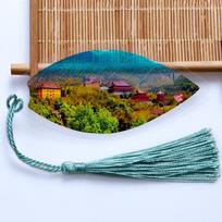 Chinese Retro Bookmark: Jiangxi Lushan Scenery Souvenir.