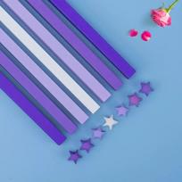 210/540Pcs Lucky Wish Star Decoration Origami Lucky Star Ribbons Colors Strips Paper Folding Kit Wishing Star For Kids I 540PCS