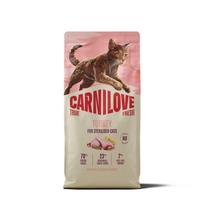 CARNILOVE TRUE FRESH Cat Turkey Adult Cat Sterilised sausas pašaras katėms - 6 kg