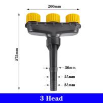 Agriculture Atomizer Nozzle Garden Lawn Sprinkler Farm Vegetable Irrigation Adjustable Large Flow Watering Tool… More black