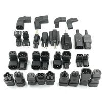 Smaigalio formos maitinimo adapteris: C14/C13 į Figūrą-8 C7/C8 ir Žiedlapių C5/C6 Konversijos Kištukas Conversion Plug