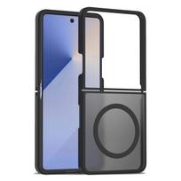 Samsung Z Flip7/6 & Z Fold7 Silver Shield Magnetic Phone Case with Skin Feel