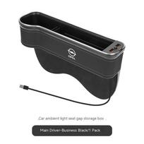 Opel OPCline ASTRA CORSA INSIGNIA MOKKA VECTRA ZAFIRA GTC Tigra Car Seat Gap Slot Storage Box With Atmosphere lamp USB Charging