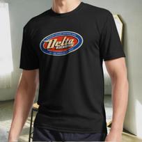 Men's and Women's T-shirts Vintage Stlye Of Delta Airline XL