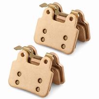 2 Pairs Disc Brake Pads for Ridstar Q20/ Q20mini/ Q20 Pro/ Mn26/ H20 Pro/ Dc26 Electric Bikes auksas