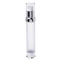 15/30/50ml Aukštos Kokybės Kelioninis Bekvapis Buteliukas su Pompa Tuščias Purškiamas Kosmetinis Vakuuminis Losjono Buteliukas 50ML sidabras