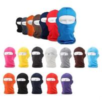 Lauko dviračių motociklų kaklą apsauganti Lycra Balaclava viso veido kaukė juoda