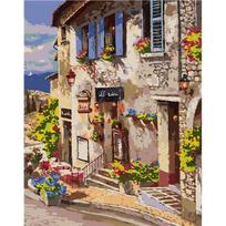 Diy 5d Diamond Painting Street Painting Embroidery Craft Architecture Landscape Diamond Embroidery Handwork Rhinestone Art Full Round 20x25CM gray