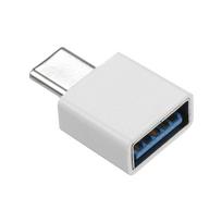 OTG adapteris „Micro USB“ į USB2.0 adapteris Nešiojamas „Micro USB“ adapteris Mini Size Plug and Play Wide Type-C balta