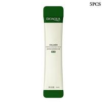 BIOAQUA kolageno stangrinanti geros nakties želė kaukė Drėkinanti ir drėkinanti odą atkurianti Centella Asiatica miego kaukė 5PCS