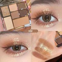 „Iris Purple“ akių šešėlių paletė Sukurkite svajonių makiažą „Glitter Pearly“ akių šešėlių paletė „Fashion Charming“ akių makiažo paletė 06#