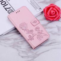 Rožinės spalvos odinis dėklas „Xiaomi Poco X7 F7 C75 X6 C65 M6 11T Pro 10T 13T 12 13 Lite Redmi 14C A5 A3 9C 13C 12C 9T Note 14 9 10 11“ telefonams Redmi Note 9T ryškiai rožinė