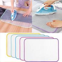 Aukštai temperatūrai atsparus apsauginis audinys šilumą izoliuojantis lyginimo audinys tinklinis kilimėlis Apsauginiai drabužiai namų priedai 2pcs 35*50cm