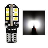 2vnt W5W LED T10 Led Canbus 168 194 LED lemputė 24SMD automobilio šoninė žymeklio lemputė valstybinio numerio lempa balta mėlyna geltona raudona rožinė 12V 6000K balta