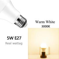 15 W LED jutiklio lemputė E27 Sutemų ir aušros išmaniosios lempos lemputė AC85V-265V Dienos nakties šviesa automatiškai įjungiama / išjungiama laiptų koridoriuje 9W šilta balta spalva