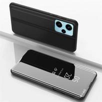 Prabangus veidrodinis atverčiamas dėklas, skirtas „Poco F5 X5 X4 Pro 5G X3 NFC M3 M4 Pro M5 F4 X3 GT“ stovo dangtelis, skirtas „Xiaomi Poco F3 X3 X5 F5 Pro“ dėklui. Poco M4 Pro 4G juoda