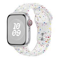 Silikoninis laikrodžio dirželis skirtas Apple Ultra 2 49MM sportinei guminei juostelei Iwatch serijai 9 8 7 6 SE 4 3 2 45MM 44MM 42MM 41MM 40MM 38MM 42mm-44mm-45mm & S/M gray