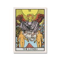Ateities nuosprendis Taro kortelių spaudiniai Sienų dailė Zodiako citata Plakatas Stiprybė Žvaigždė Saulė Drobė Tapyba Retro paveikslėliai Dekoras 21x30cm No Framed