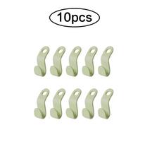 50 vnt. drabužių pakabos prailgintuvai, vietą taupantys jungiklio kabliukai, kaskadiniai pakabų kabliukai, namų spintos laikymo lentynos organizavimas 20pcs-White white