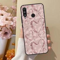 Meilė Rožinio Aukso Stiliaus Dėklas Huawei P40 Lite P20 P50 P30 Pro P Smart Z 2019 Nova 5T Viršelis Honor 50 Dėklui P Smart 2019 gray