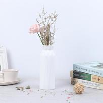Plastikinė gėlių vaza Creative Nordic Decoration Home Imitation Keramikinė vaza balta