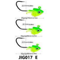 Fish Head Hook with Hook, Soft Fish Weight, Anti Hanging Bottom Hook 30g, 35g, 45g Fish Hook 10# 30g