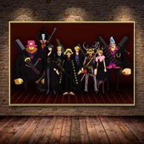 Klasikinis Japonijos anime plakatas drobė tapyba menas sienų plakatai spaudiniai personažų paveikslai kambariui namų dekoras be rėmo 21*30cm No Frame
