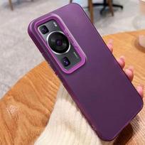 Skirta Huawei P60 dėklas Huawei P60 Pro telefono dėklas MNA-LX9 LNA-LX9 Dėklas Huawei P60 P60pro Prabangus Metalinis Aurora Oda Matinis Dangtelis Huawei P60 Pro