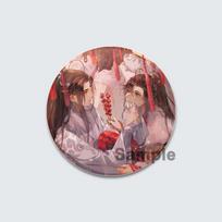 32/44/58mm Anime Mo Dao Zu Shi Smeigtukai Animacinis Veikėjas Wei Wuxian/lan Wangji Ženklelis Rankų Darbo Sagė Wei Ying/lan Zhan Atvartas Dovana Aksesuaras 32mm