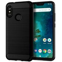 Minkštas silikoninis dėklas nugarėlė Xiaomi Mi A2 lite mia2lite redmi6 pro xiaomi a2 lite mi a2lite redmi 6pro Matiniai dėklai For Mi A2 lite juoda