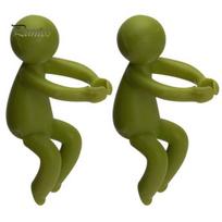 1 vnt / 6 vnt Augalų atrama vandeniui atspari augalų dauginimui Buddy Mini Man augalų laikiklis skintoms gėlėms daigams augalams puoselėti