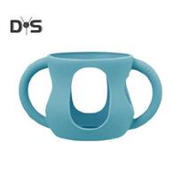 Kūdikio buteliuko rankovė Philips 4/8oz stikliniam, silikoninė, lengvai suimama rankena apsaugo nuo kritimo, mažina plastiko poveikį, kūdikio buteliuko dangtelis 120ML tamsiai mėlyna spalva