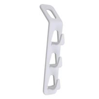 4/2/1 vnt. plastikinis pakabos jungties kabliukas, sukraunamas vietą taupantis laikymas Daugiafunkcinis pakabinamas drabužių kabykla 1PCS balta