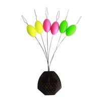 1pcs-100PCS Rubber Space Beans Carp Fly Fish Rubber Oval Stopper Float Fishing Carp Stopper Bobber Olive Fishing Tool 1pcs